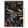 Vyškrabovací notes 13x20cm 10listov 8590331244607 Wiky