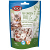 Premio ROLLS Light - rolky kura - losos 50g TRIXIE
