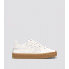 SALVAS Leather Gum Warm White Ice Logo