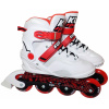 Inline korčule Kubisport CS320K biele - veľkosť 40