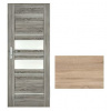 ImperioDoor set interiérové rámové dvere EVIA.7, 3DTopDekor Dub Sonoma +Zárubňa PED-EVIA7-DubSon