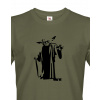 Pánske tričko Star Wars Majster Yoda, Barva Military - 69, Velikost L Bezvatriko.cz 0403