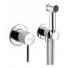 KLUDI BOZZ sada podomietkovej pákovej batérie s bidetovou sprchou, s telom, chróm, 389980576