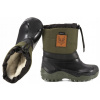 RENBUT MUFLON 22-468 SNEHULE ZIMNÉ KOZAČKY ZATEPLENÉ Khaki VLNOU 25/26