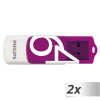 Philips USB 2.0 2-Pack 64GB Vivid Edition Magic Purple