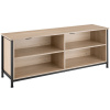 tectake 404719 televízny stolík navan 147x41x60,5 cm - industrial svetlé drevo, dub sonoma