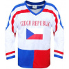 SPORTTEAM hokejový dres ČR bílý