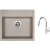 Set Sinks SOLO 560 Avena + batéria Sinks MIX 35 P chróm
