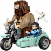 LEGO Harry Potter 76443 - Hagrid a Harry na motorce