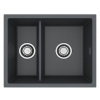 Granitový drez Alveus Omni 50 Čierná matná