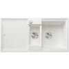 Blanco Adira 6 S, silgranitový drez 1000x500x200 mm, 1,5-komorový, biela, BLA-527605