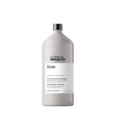L'Oréal Professionnel Silver Professional Shampoo 1500 ml - Šampón pre šedivé vlasy