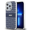DKNY PC/TPU Repeat Pattern Tonal Stripe Magsafe Apple iPhone 15 Pro DKHMP15LHRHSEB Blue