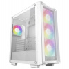 DEEPCOOL skříň CC560 MESH V2 / ATX / 4x120 mm fan ARGB / USB 3.0 / USB 2.0 / mesh panel / bílá (R-CC560-WHAMA4-G-2)