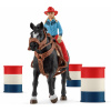 Schleich Kovbojské preteky okolo barelov