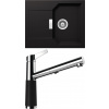 Set Schock S15-7 (dřez Manhattan D-100XS Nero + baterie SC-510.120 Nero)