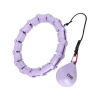 Masážní hula hoop ONE Fitness OHA02 se závažím fialová