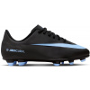 Detské kopačky Nike, MERCURIAL VAPOR 16 CLUB FG/MG JR čierna,svetlomodrá, 34 EU