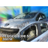 Deflektory na okná pre Peugeot 308 rv. 07-13, 2ks