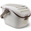Curver Rattan Prepravka 51 x 38 x 33 cm mocha