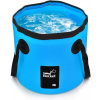 SKLADACIA TAŠKA / OBAL NA NÁDOBU S VODOU PRE KEMPING, RYBOLOV, 20L, SVETLO MODRÁ