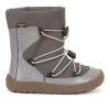 Zimní barefoot sněhule Froddo Tex Track wool silver 35