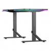 Herný stôl ULTRADESK IRON, 132,5 x 60,5 cm (UDESK-IR-BKA) čierny