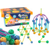 mamido Súprava 3D Geometrické Stavebné Kocky 142 ks.