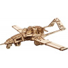 UGEARS 3D puzzle Bojový dron Bayraktar TB2 125 dielikov