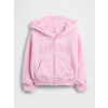 GAP Baby mikina s logom VintageSoft Ružová 2YRS Ružová Ružová