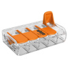 WAGO svorka compact-transpar. 5x4mm2 /221-415/
