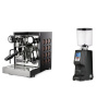 Rocket Espresso Appartamento TCA, black/copper + Eureka Atom Specialty 75, black