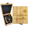Sablio Darčeková sada na víno Tá najlepšia priateľka: 147×168×49 mm