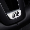 ZNAK VW R-LINE HLINÍKOVÝ ODZNAK LOGA VOLANTU (Znak vw r-line)