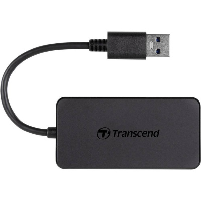 Transcend TS-HUB2K USB 3.0 hub čierna; TS-HUB2K