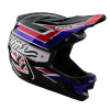 Prilba Troy Lee Designs - D4 MIPS Farba: Polyacrylite - Linear Black, Veľkosť: S
