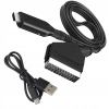 Kábel Adaptér Konvertor z Euro / Scart na HDMI 1080p adaptér TV