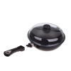 AMT Titánová panvica wok ø 28 cm x 9 cm / 3.0 l s s odnímateľnou rukoväťou a pokrievkou