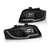 Predné svetlá Audi A4 B6 00-04 Black Led Tube