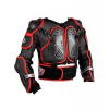 Chránič tela EM3, EMERZE (čierna / červená) Velikost: 2XL