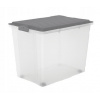 Rotho Úložný box Compact 70 l, antracitová