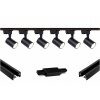 Kolajnicové led svietidla - LP-732/1R 4W BK (LP-732/1R 4W BK)