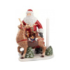 Christmas Toys Memory svietnik Santa so sobom, 30 cm, Villeroy & Boch