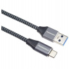 PremiumCord kabel USB-C - USB 3.0 A (USB 3.1 generation 1, 3A, 5Gbit/s) 1m oplet (ku31cs1)