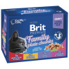 Brit Premium Cat Pouches masovo a RYBIE MIX 1200 g