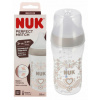 NUK PERFECT MATCH FLAŠKA 260ml 3m+ SILIKÓNOVÝ DUDLÍK M