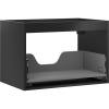 Mexen Box-A, závesná skrinka 70 cm, 1 zásuvka, čierna matná, 91AX0-0700-470-1-71