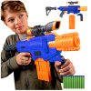 PIŠTOĽ DART ZONE SPECTRUM AUTOMATICKÁ MODRÁ + 10 ŠÍPOK ZAMERIAVAČ