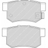 Honda CRV 3/02-9/06 zadné brzdové platničky- sada