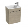 Jika Cube - Skrinka s umývadlom 51x34x61 cm, jaseň H4536411765141